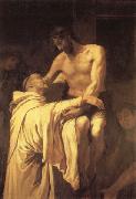 Christ Embracing St.Bernard